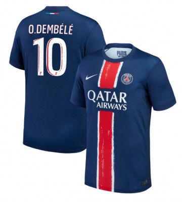 Paris Saint-Germain Ousmane Dembele #10 Replika Hjemmebanetrøje 2024-25 Kortærmet